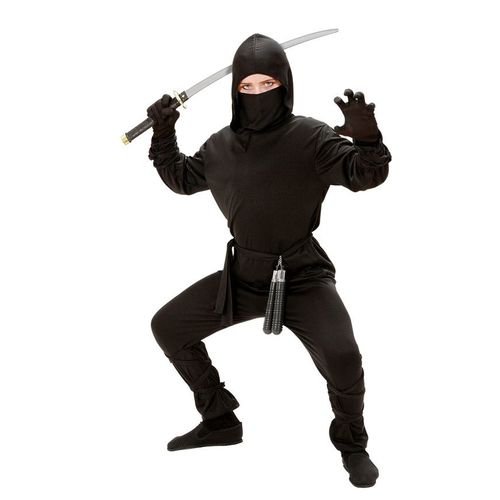 Déguisement Ninja Noir Complet - 4/5 Ans