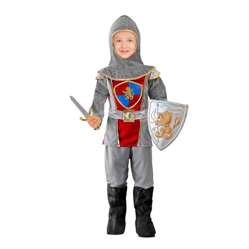 Déguisement Chevalier Médiéval Gris - 4/5 Ans