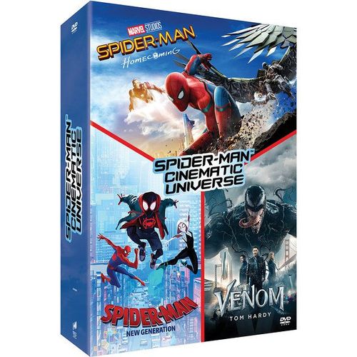 Spider-Man Cinematic Universe : Spider-Man Homecoming + Spider-Man New Generation + Venom - Pack