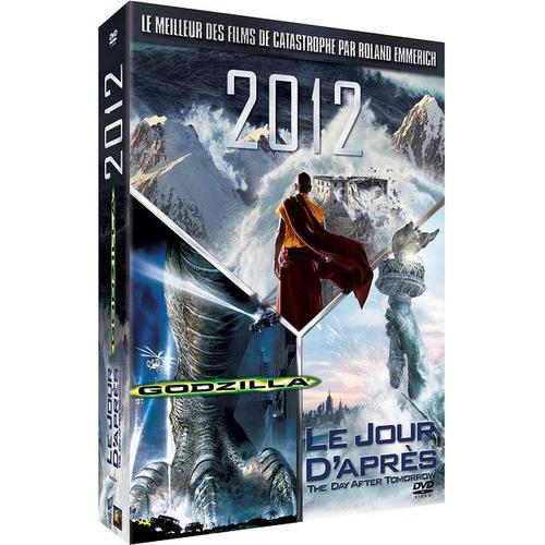 Catastrophe ! - Coffret : 2012 + Godzilla + Le Jour D'après - Pack