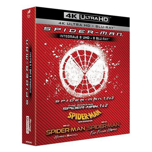 Spider-Man - Intégrale 8 Films - 4k Ultra Hd + Blu-Ray