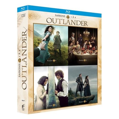 Outlander - Saisons 1, 2, 3, 4 - Blu-Ray