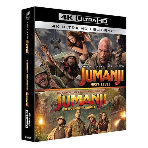 Jumanji : Bienvenue Dans La Jungle + Next Level - 4k Ultra Hd + Blu-Ray