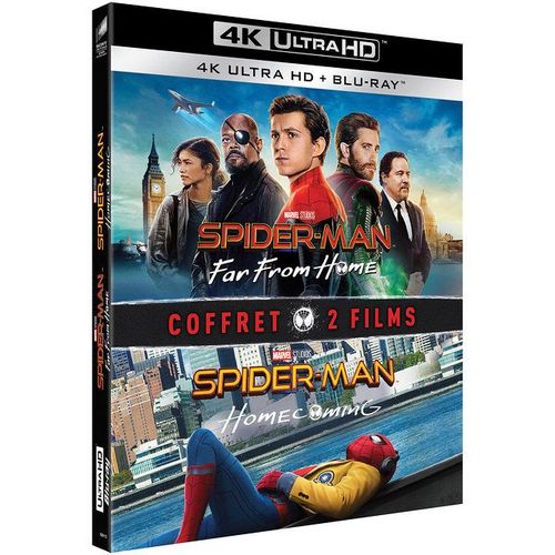 Spider-Man : Homecoming + Far From Home - 4k Ultra Hd + Blu-Ray