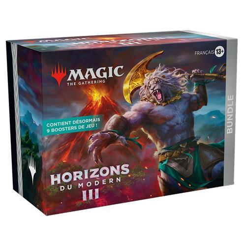 Wizards Of The Coast Bundle Magic: The Gathering Horizons Du Modern 3 - 9 Boosters De Jeu, 30 Cartes De Terrain + Accessoires Exclusifs