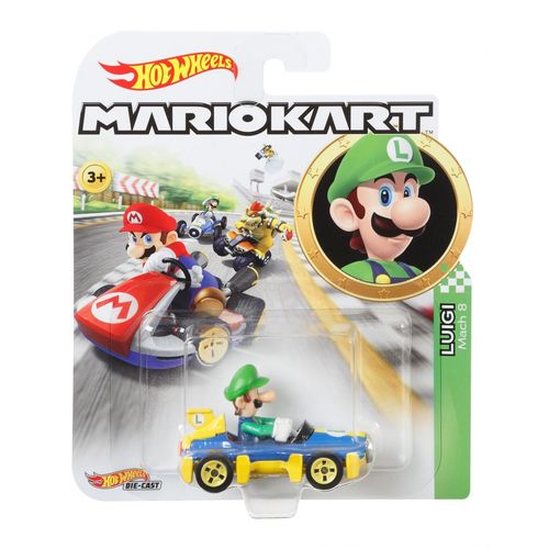 Hot Wheels Mario Kart Luigi, Véhicule Mach 8