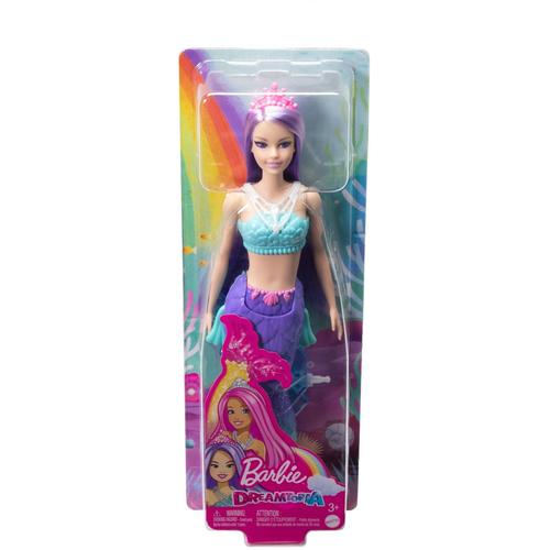 Barbie Dreamtopia Poupée Barbie Sirène, Cheveux Violets