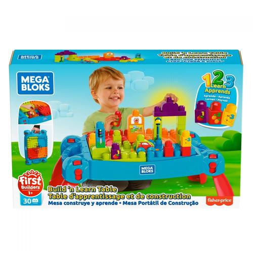 First Builders Mega Bloks  La Table D'apprentissage Et De Construction