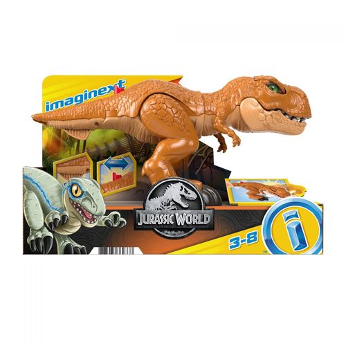 Imaginext - Jurassic World - T-Rex Attaque - Figurines Pour Enfants - 3 Ans Et +
