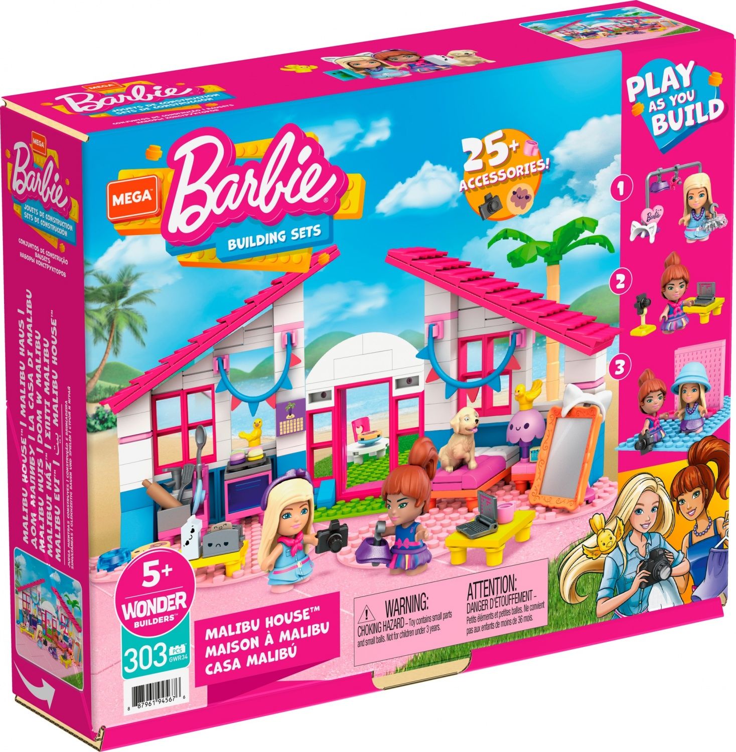 Barbie Maison � Malibu Mega Construx