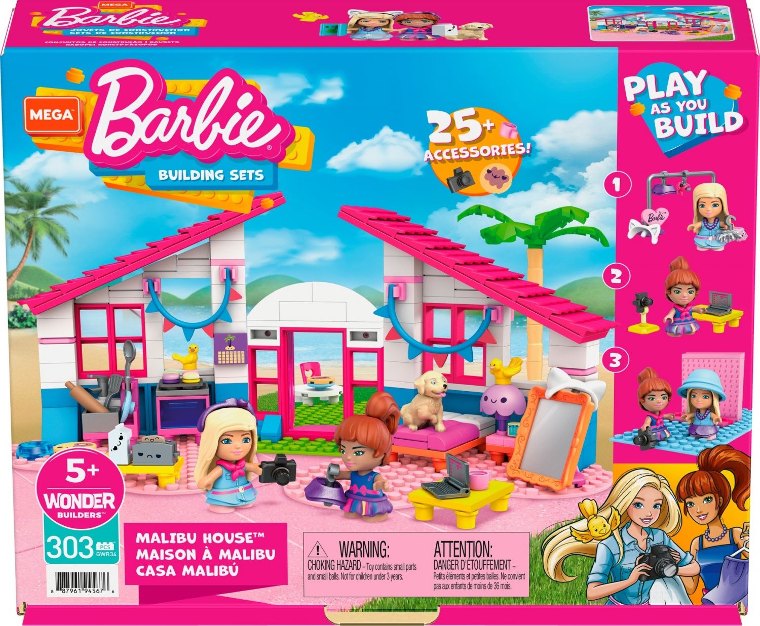 Barbie Maison � Malibu Mega Construx - 2