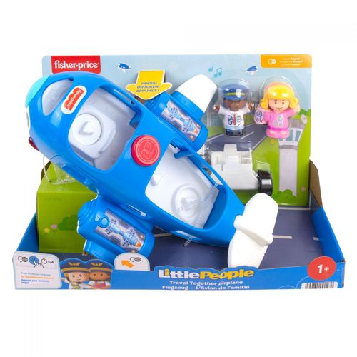 Fisher-Price - Lavion Little People - Jouet D'éveil - 6 Mois Et +