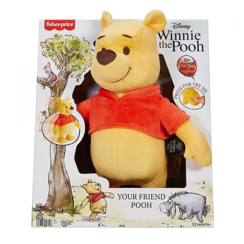 Disney - Mon Ami Winnie L'ourson - Peluche - 3 Ans Et +