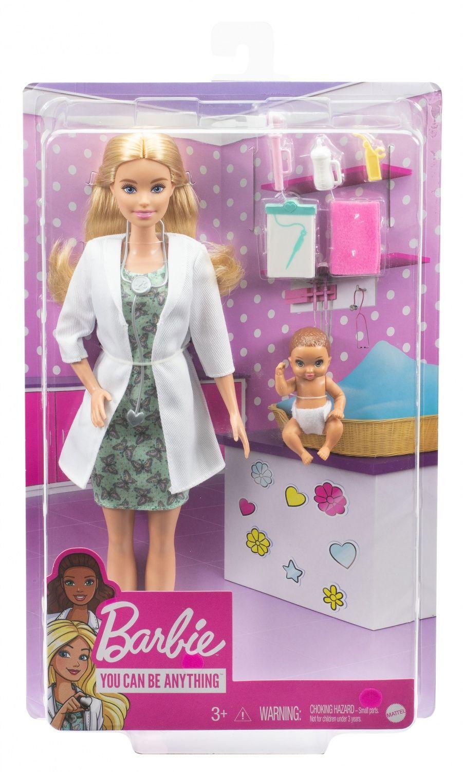 Poupee barbie pediatre on sale