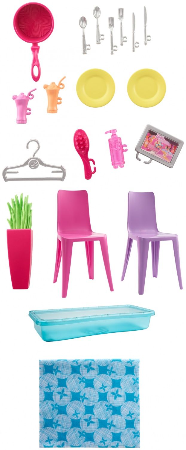 Barbie - Maison � Emporter Avec Poup�e - 3