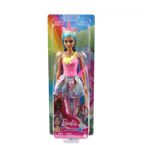 Barbie - Poupée Barbie Licorne Dreamtopia - Poupée Mannequin - 3 Ans Et +