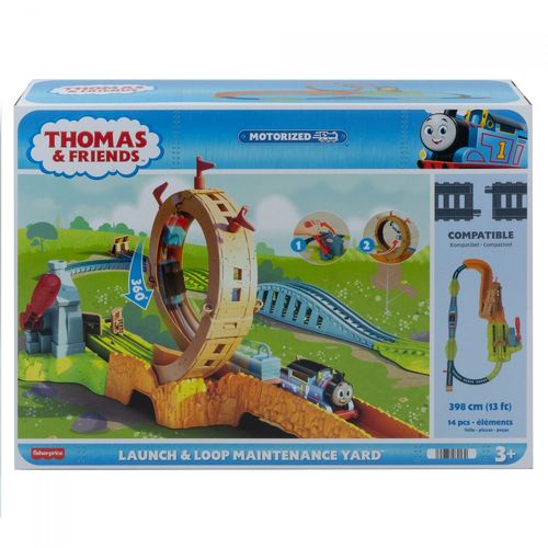 Fisher-Price Thomas & Friends   Launch & Loop Maintenance Yard