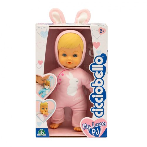 Cicciobello Cicciobello - My Love -  Poupon 30 Cm Pyjama Lapin - Modèle Rose