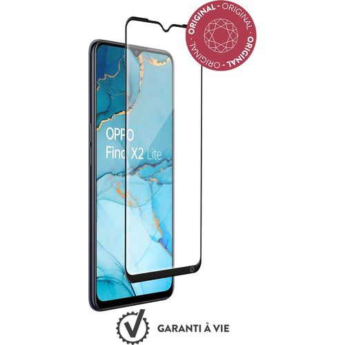 Protège-Écran En Verre Organique Force Glass Pour Oppo Find X2 Lite Avec Kit De Pose Exclusif