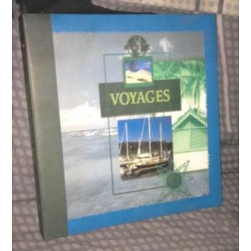 Album Voyage Grand Classeur Rechargeable Pour Cartes Postales Ou Pour Photos