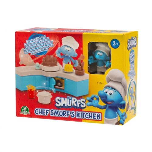 Smurfs- Puffi Les Schtroumpfs - Playset Avec 1 Figurine Et Des Accessoires - Asst
