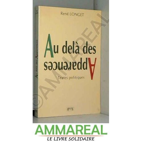 Au-Delà Des Apparences - Textes Politiques