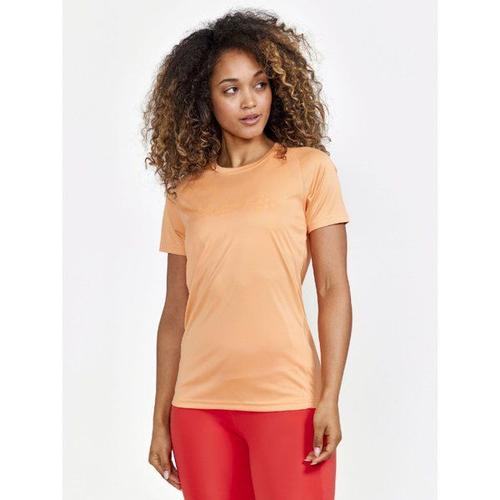 Core Essence Logo Tee - T-Shirt Femme Peach M - M