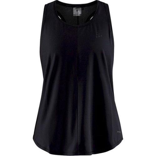 Core Charge Rib Singlet - Débardeur Femme Black S - S