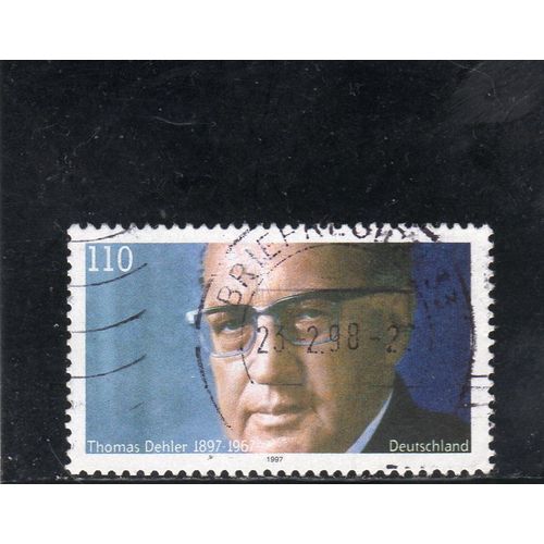 Timbre-Poste DAllemagne (République Fédérale)