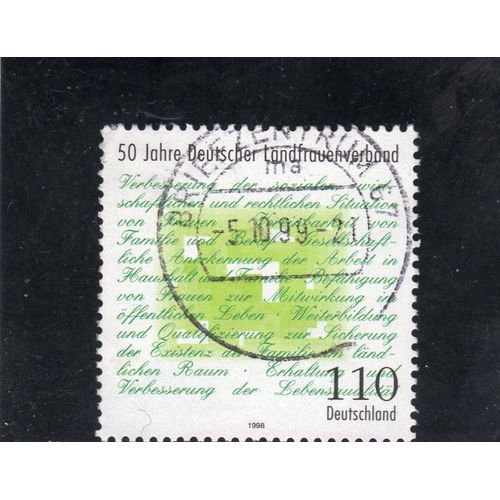 Timbre-Poste DAllemagne (République Fédérale)