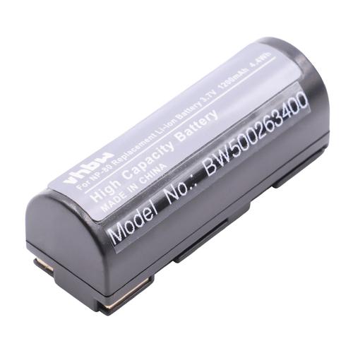 vhbw Batterie compatible avec Fuji / Fujifilm FinePix 6900 Zoom, MX-1700, MX-1900, MX-2700 appareil photo reflex (1800mAh, 3,7V, Li-ion)