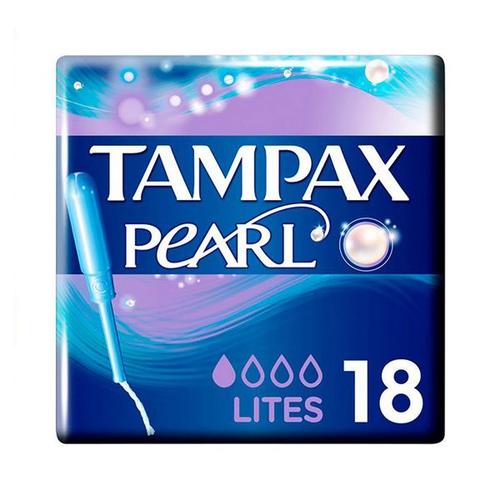 Pack De Tampons Pearl Lites Tampax (18 Uds) 