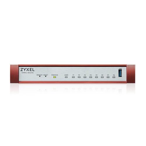 Zyxel ZyWALL USG FLEX 100HP - Firewall - avec 1 an d'offre groupée de sécurité - 8 ports - 1GbE - géré par le Cloud