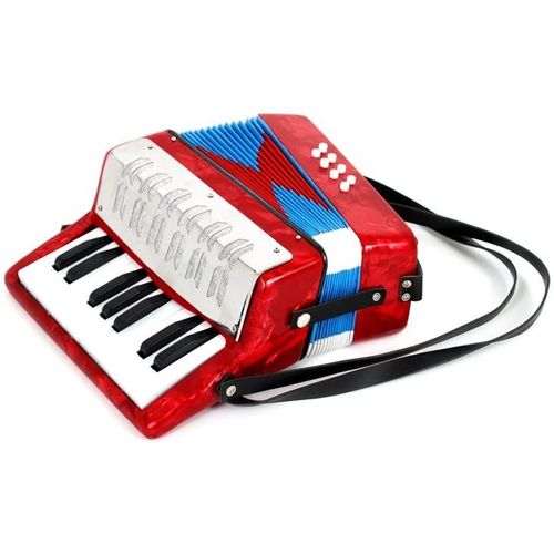 - Instrument À Vent - Ws Accordéon Enfant - 17 Touches