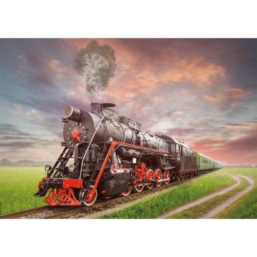 Puzzle Adulte : Locomotive A Vapeur - 2000 Pieces - Collection Train