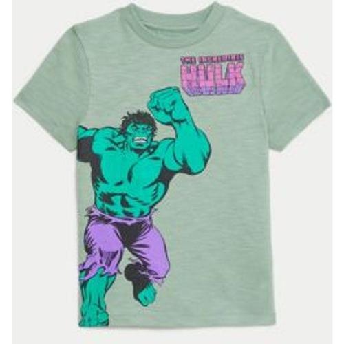 T-Shirt 100 % Coton À Motif The Incredible Hulk¿ (Du 2 Au 8 Ans) - Vert