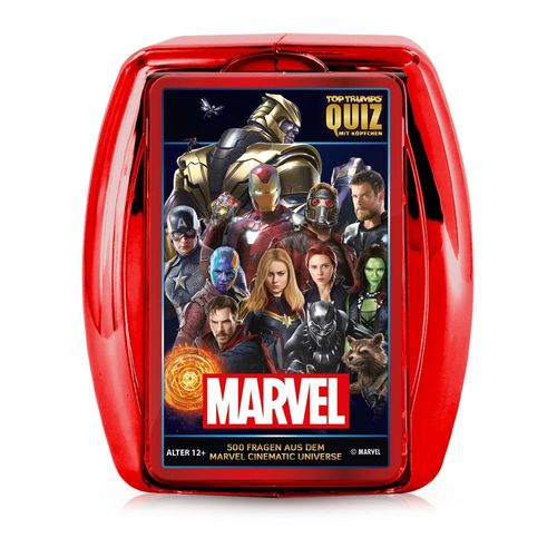 Marvel Jeu De Cartes Top Trumps Quiz *Allemand*