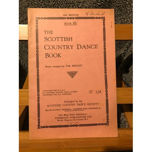The Scottish Country Dance Book Partition Danse Piano Éditions Paterson Volume 15 Arr. Tim. Wright