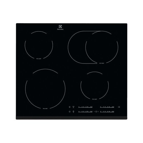 Electrolux EHF65451FK Vitrocéramique Noir - 4 foyers