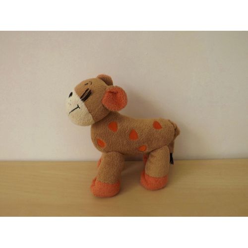 Doudou Chat Tigre Marron Orange Baby Club C&a