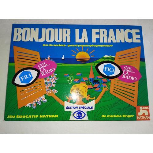 Bonjour La France Jeu De Société Et Grand Puzzle Géographique - Edition Spéciale Fr3