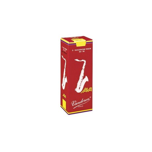 Boîte De 5 Anches Saxophone Tenor Java Red Force 4 - Vandoren Sr274r