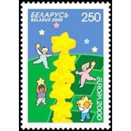 1 Timbre Neuf Europa Belarus 2000