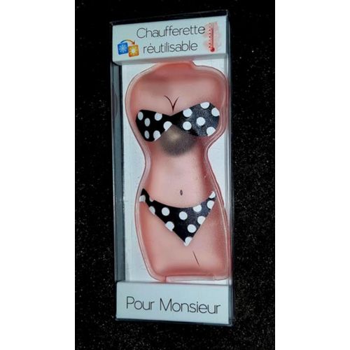 Chaufferette De Poche Reutilisable Pin Up Sexy Pour Monsieur 