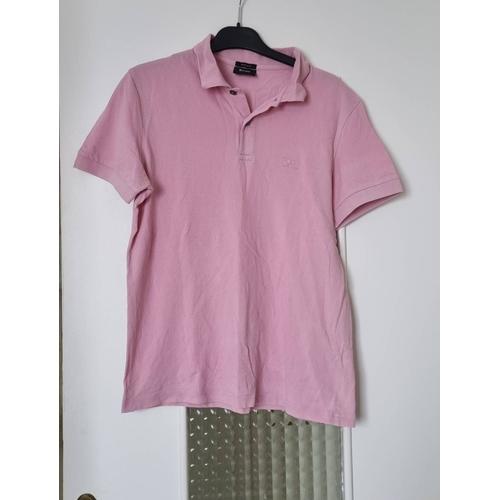 Polo Hugo Boss Rose Manche Courte Taille 38 M Regular Fit