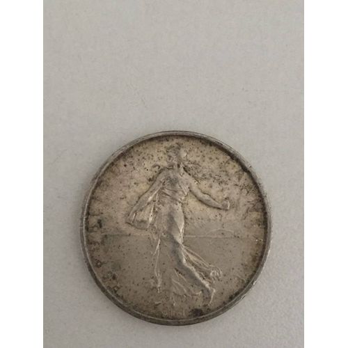 Piece Ancienne5 Francs Semeuse, Argent 1964 Paris En Argent