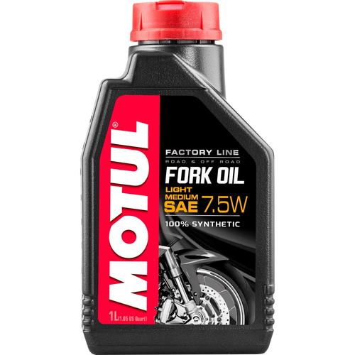 Dégrippant - Lubrifiant Motul Fourche Factory 7.5w Light/Medium 1 Litre