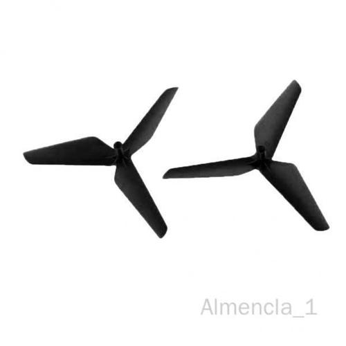 4 Pièces De Rechange D'hélice Pour Drone X5c H5c Rc Noir