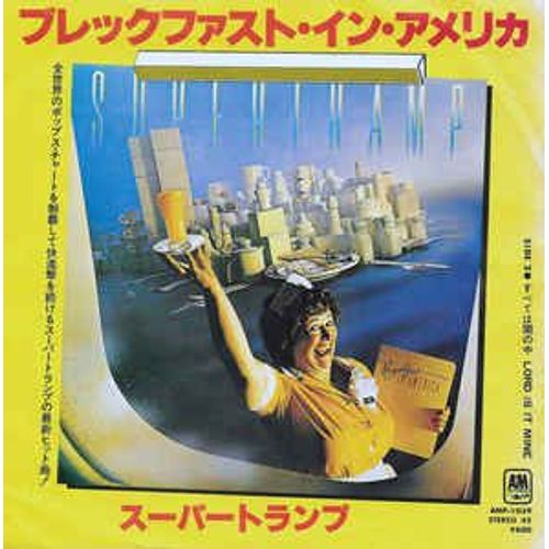 Supertramp 45 Tours Japon Breakfast In America