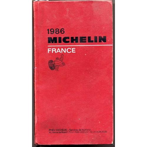 Guide Michelin 1986